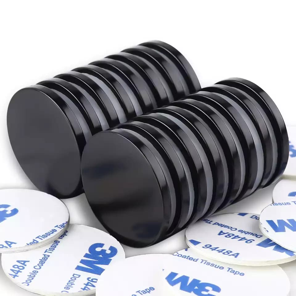 Black Epoxy Disc Magnets